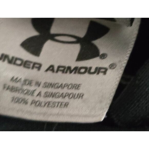 Under Armour Black Pull Over Hooded Sweatshirt Medium - Picture 9 of 11